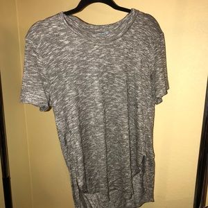 Gray textured top from Francesca’s